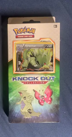 Pokemon TCG: Knock Out Collection Tyranitar Booster Packs Trading Card Set - Image 1