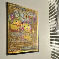 Pokemon Pikachu EX Hyper Rare Holo 247/191 SV8 Surging Sparks 200 HP - Image 2
