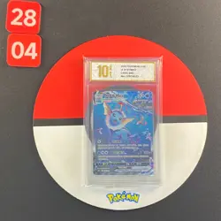 Pokemon PTCG S-Chinese 2024 Sword&Shield Vaporeon Vmax HR CSHC-006 Grade10 - Image 1