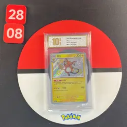 Pokemon S-Chinese TCG Collect 151 Journey Raichu 151C-155/151 S Grade10 - Image 1