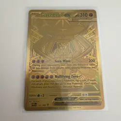 Pokemon Mega Zygarde ex Gold Hyper Rare 124/088 Perfect Order NM/M - Image 1