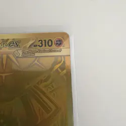 Pokemon Mega Zygarde ex Gold Hyper Rare 124/088 Perfect Order NM/M - Image 3