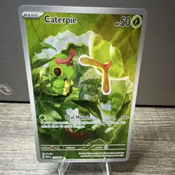 Pokemon Caterpie IR Sv: Scarlet & Violet 151 Holo 172/165 50 HP - Image 1