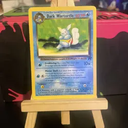 Pokemon Tcg Dark Wartortle 46/82 1st Edition Uncommon Team Rocket WOTC NM/LP - Image 1