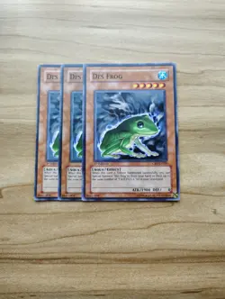 Yu-Gi-Oh! - Des Frog 3X - Complete Playset - Image 1