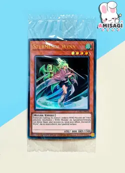 Yu-Gi-Oh! Sturmende Wynn LART-DE038 Karte Trading Card Lost Art TCG NEU - Image 1