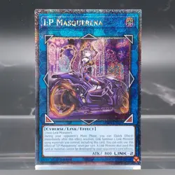 I:P Masquerena Yu-Gi-Oh TCG Alt Art 1st Ed QCSR RA02-EN042 NM - Image 1