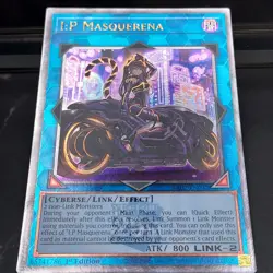 I:P Masquerena Yu-Gi-Oh TCG Alt Art 1st Ed QCSR RA02-EN042 NM - Image 2