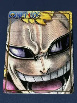 Donquixote Doflamingo ONE PIECE CCG Metal Art Card - Image 1
