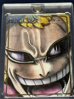 Donquixote Doflamingo ONE PIECE CCG Metal Art Card - Image 3