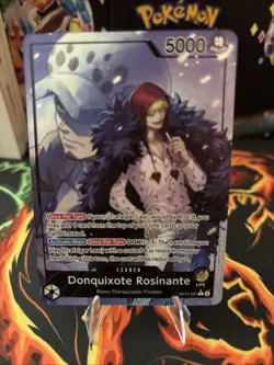 Donquixote Rosinante OP12-061 L Parallel Legacy of the Master One Piece Card - Image 2