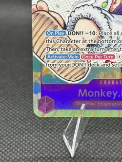 Bandai Monkey.D.Luffy OP05-119 SEC Foil Awakening of the New Era One Piece CCG - Image 5