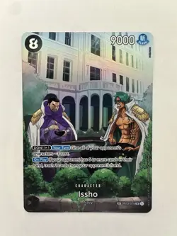 Issho SP Alt Art One Piece TCG 500 Years In The Future Card English OP03-078 - Image 1