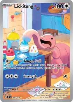 PSA 10 Lickitung 180/162 Pokemon Trading Card Game SV05: Temporal Forces Holo - Image 1