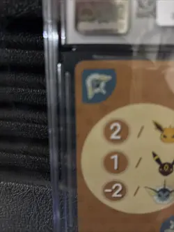 CGC 10 GEM MINT Vaporeon Point Salad - Eevee Edition Korean Pokemon Playing Card - Image 3