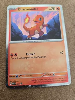 Charmander - 047 (Cosmos Holo) 047 Sv: Scarlet & Violet Promo Cards Holo - Image 1