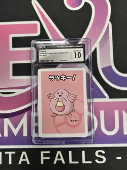 Chansey Old Maid Pokemon Playing Card CGC 10 GEM MINT 2019 Japanese - Image 1
