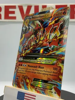 Pokemon M Blaziken EX XY86 Black Star Promo Holo Pokemon Card - LP - Image 5