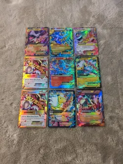 Pokemon Card Fan Art Only Lot Of 9 EX GX - Image 1