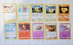 Pokemon Mixed Card Lot Vintage, Holo, Trainer, Basic & Stage 1 (Heavily Played) - Image 1