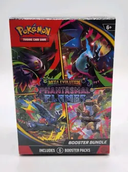 Pokemon TCG Mega Evolutions Phantasmal Flames Booster Bundles - Factory Sealed - Image 2