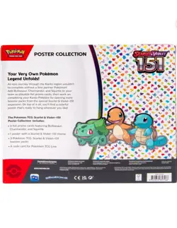 Scarlet & Violet Pokemon 151 Collector's Poster Box - Image 3