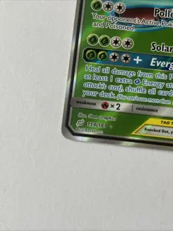 Pokemon TCG Celebi & Venusaur GX Holo Ultra Rare Tag Team 159/181 - Image 2