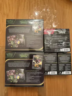 Pokemon Center Perfect Order PKC 2x ETB, 1x Booster Box, and 2x Booster Bundles - Image 2