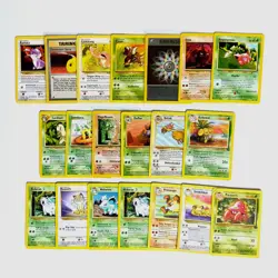 20x Pokemon Karten WOTC Sammlung gemischt div. Set TCG non Holo /T45 - Image 2