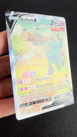 Golurk V Sword & Shield: Evolving Skies 182/203 Ultra Rare Pokemon TCG - NM - Image 2