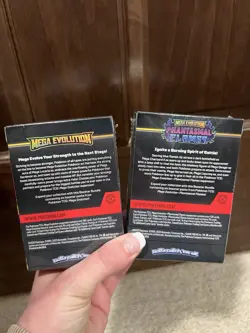 Pokemon TCG: Phantasmal Flames & Mega Evolution Booster Bundle (Lot of 2) 🔥 - Image 2