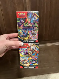 Pokemon TCG: Phantasmal Flames & Mega Evolution Booster Bundle (Lot of 2) 🔥 - Image 5