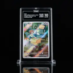 Pokemon Ralts 211/198 SV01 Scarlet & Violet Illustration Rare TAG 10 Holo - Image 1