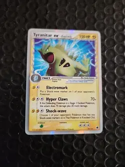Tyranitar EX Dragon Frontiers Delta Species Holo Rare Pokemon 2006 - Image 3