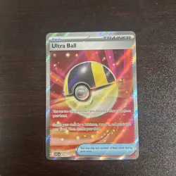 Pokemon Ultra Ball 264/217 Full Art Holo Trainer-Item Ascended Heroes - Image 1