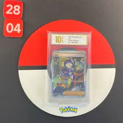 Pokemon TCG S-Chinese Poppy CSV5C 159/129 SAR Grade10 - Image 1