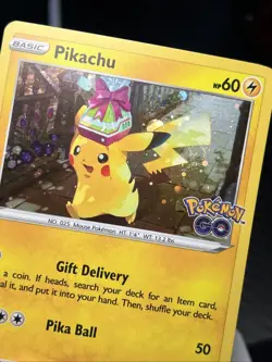 SWIRL 🌀 Pikachu SWSH234 Pokemon TCG Sword & Shield Promo Holo Swirl - Image 1