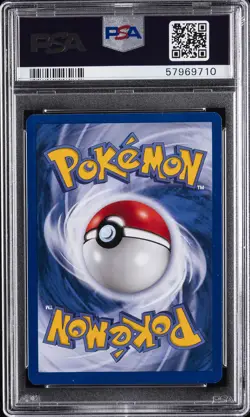 1999 POKEMON BASE SET UNLIMITED FRENCH #58 PIKACHU PSA 9 - Image 2