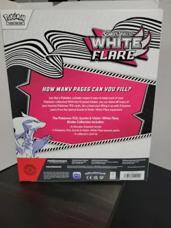 Pokemon TCG Scarlet & Violet White Flare Binder Collection BRAND NEW SEALED - Image 3