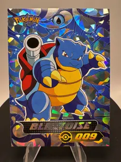 Blastoise Cracked Ice Foil 2024 Pokemon Pokedex Vol3 Flash Edition Sticker #S3 - Image 1