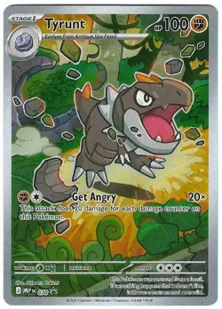 Tyrunt 070 - Pokemon TCG - Perfect Order Black Star Promo Holo - Image 1