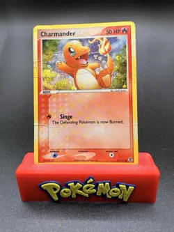 Pokemon TCG Charmander 57/112 FireRed & LeafGreen Reverse Holo HP - Image 1