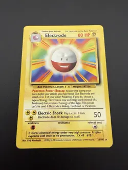 Electrode 21/102 | Base Set | Rare Pokemon Card | LP - Image 1