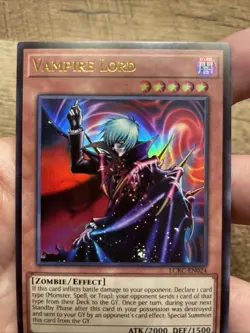 Vampire Lord LCKC-EN024 Unlimited Ultra Rare Near Mint +Bonus FREE SHIPPING! - Image 4