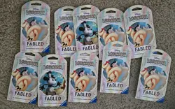 10x Disney Lorcana Fabled Sleeved Booster Blister Packs - Image 1