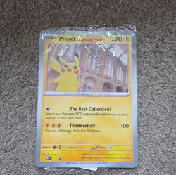 Pikachu At The Museum OVERSIZED Promo Card - Natural History Museum - SEALED - Image 1
