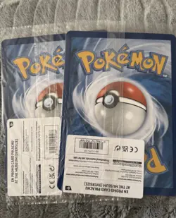 2 x Pikachu At The Museum OVERSIZED Promo Card - Natural History Museum - SEALED - Image 2