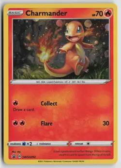 Charmander - Promo SWSH: Sword & Shield Promo Cards SWSH092 NM - Image 1