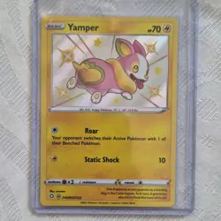 Pokemon Yamper Shining Fates Shiny Vault SV039/SV122 Shiny Holo Rare Card - Image 1