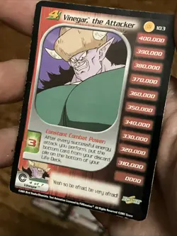DBZ Trunks Saga, Vintage, LP-MP, 7 Card Lot, Dragon Ball Z, TCG, Personality - Image 4